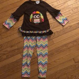 Toddler girl Thanksgiving outfit (size 5)